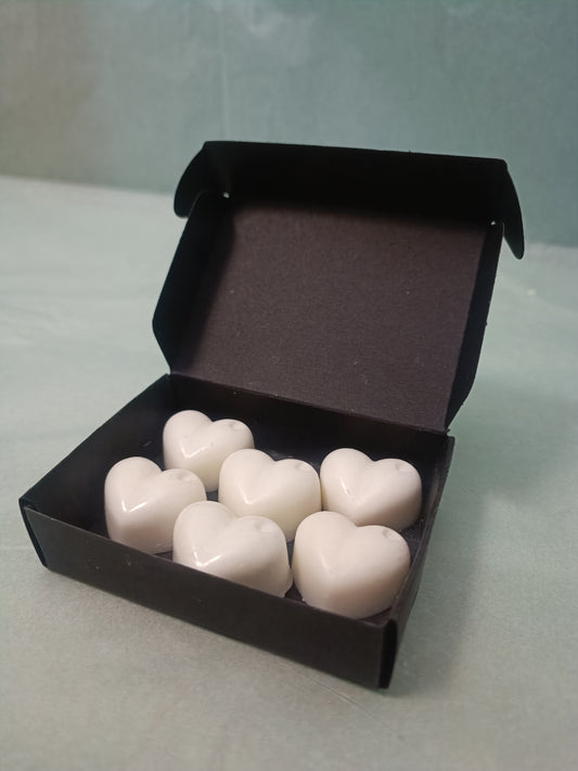 Hearted wax melts